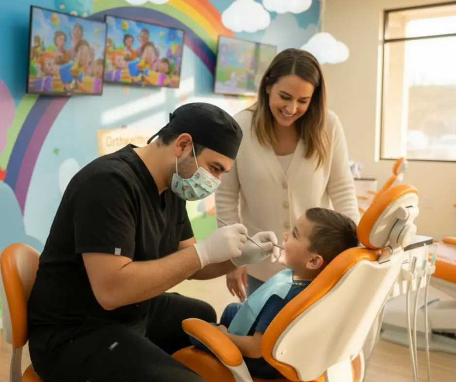 Kids dental evaluation
