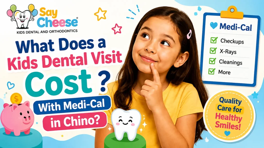 What a kids dental visit costs with Medi-Cal in Chino, CA