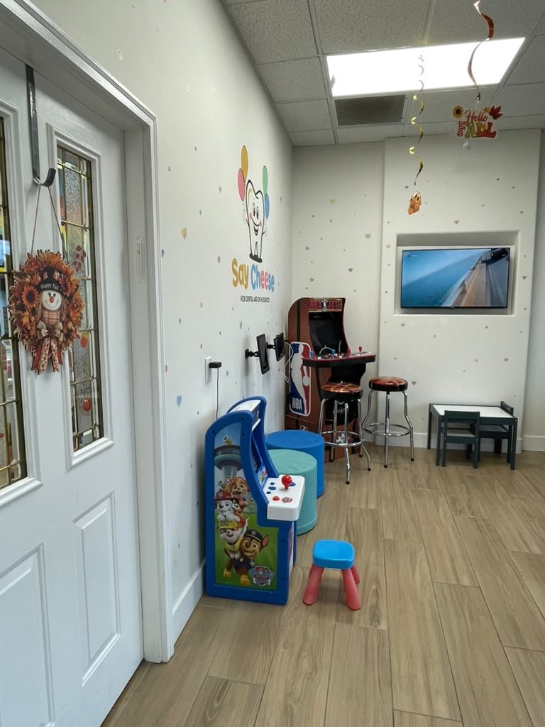 Say Cheese Kids Dental & Orthodontics office interior, Chino